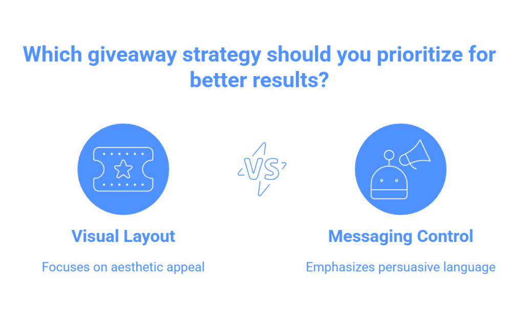 giveaway strategy